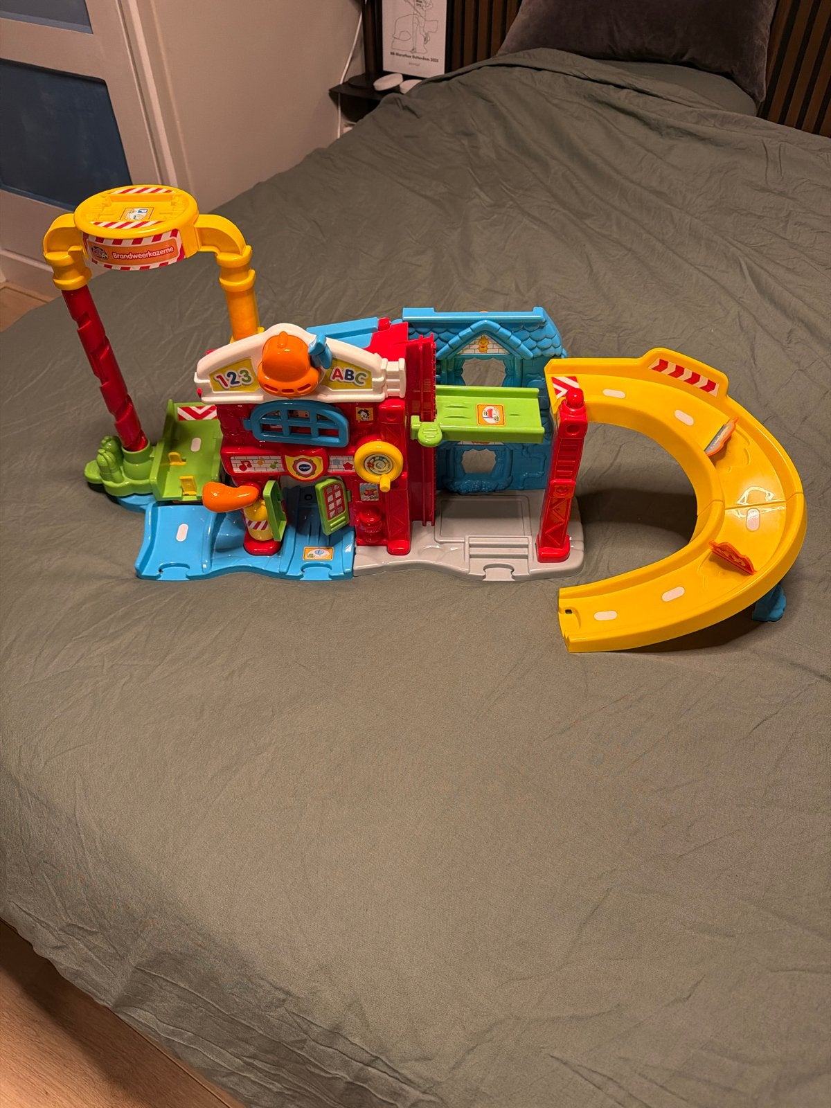 VTech Toet Toet Auto's Brandweerkazerne, Ophalen, Zo goed als nieuw, Jongen of Meisje