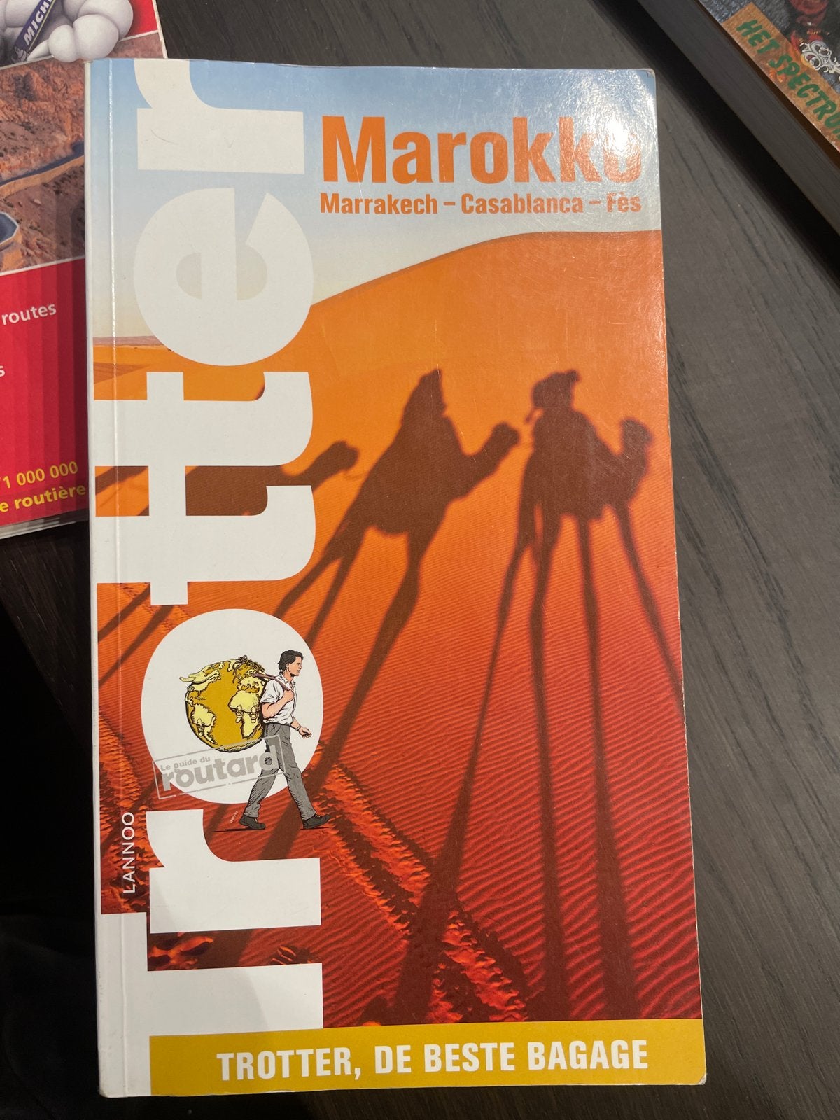 Trotter Marokko Reisgids & Michelin wegenkaart Marokko, Boeken, Afrika, Trotter, Ophalen of Verzenden, Zo goed als nieuw