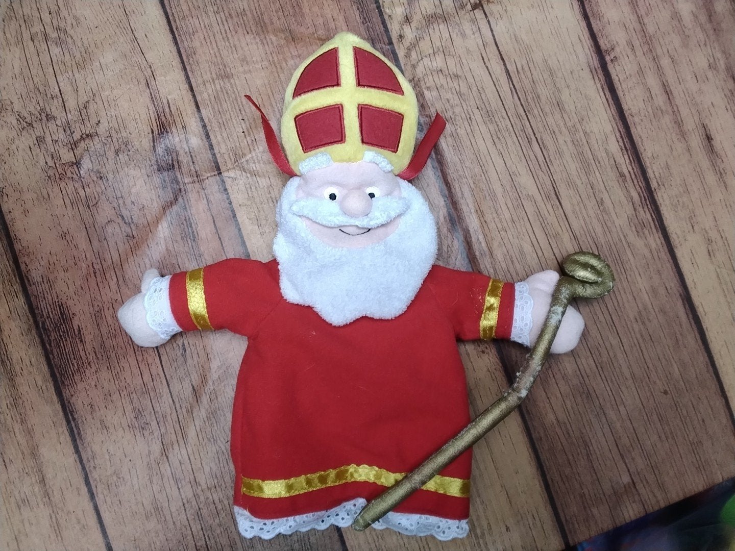 Sinterklaas handpop - Poppenkastpop, Ophalen of Verzenden, Gebruikt, Jongen of Meisje
