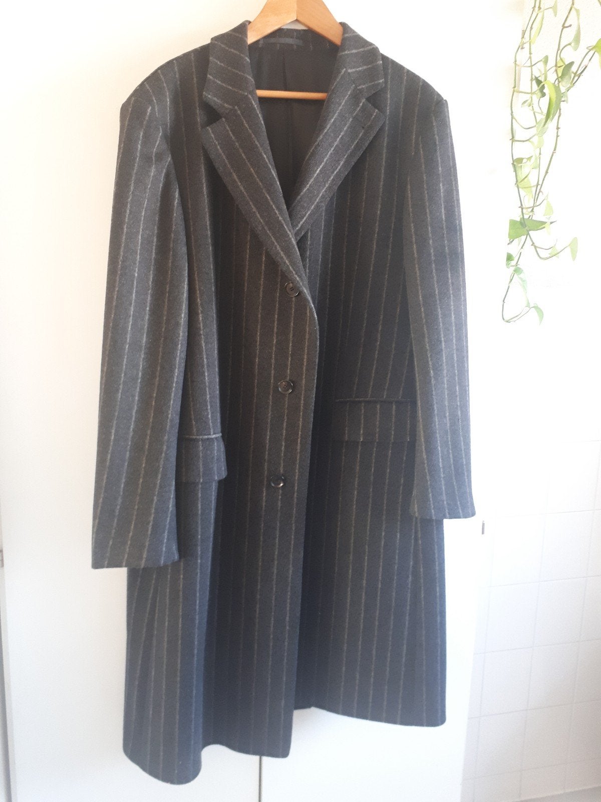 Lange jas, Kleding | Heren, Kostuums en Colberts, Ophalen, Zwart