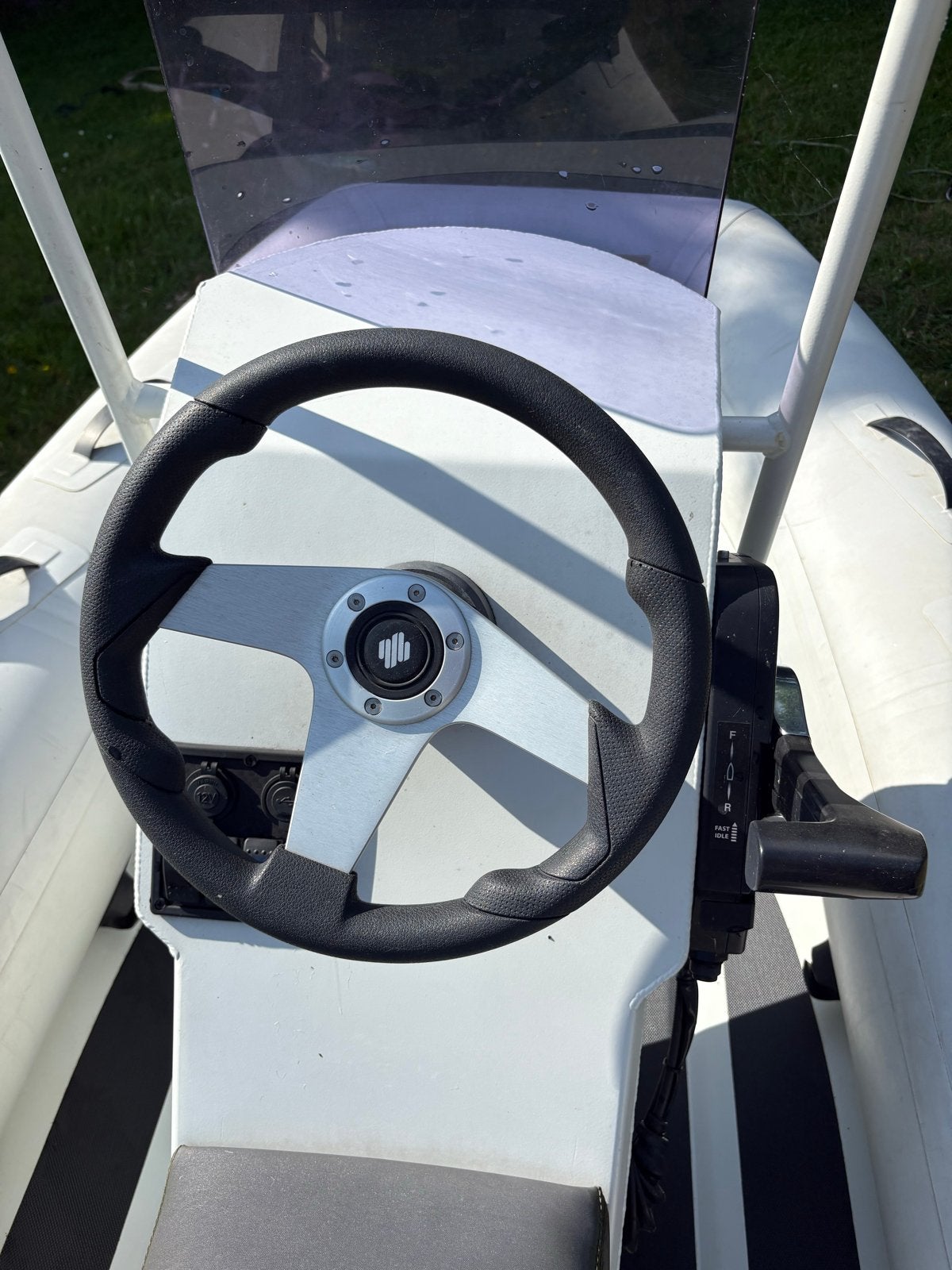 Tsunami 350 CS met Suzuki DF20A 20 pk buitenboordmotor, Aluminium, Ophalen, Overige merken, Gebruikt