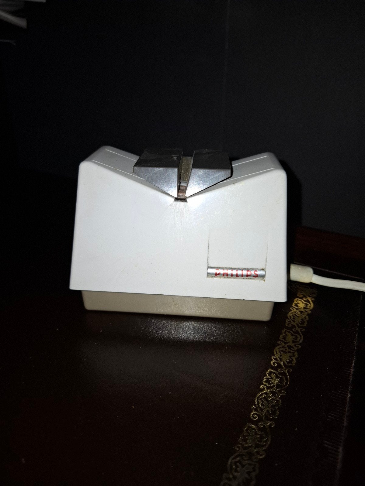 Vintage Philips messenslijper, Ophalen of Verzenden, Gebruikt