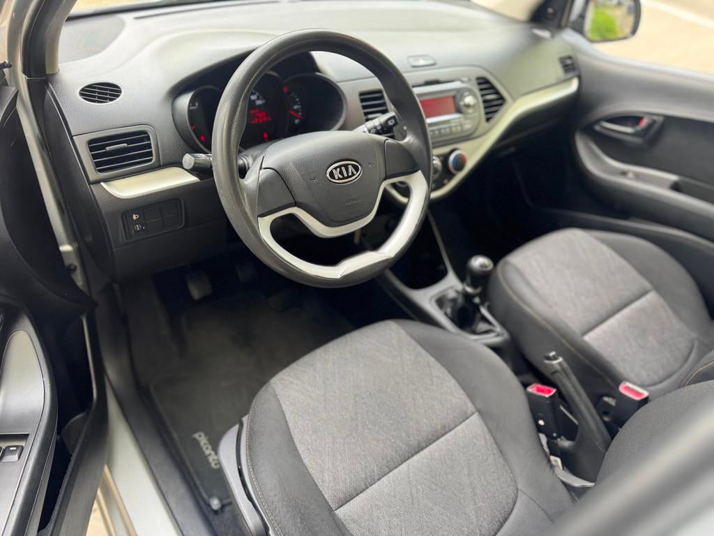 Kia Picanto 1.0 CVVT Comfort Pack Nieuwe APK 5 drs airco, Voorwielaandrijving, Stof, Gebruikt, 400 kg