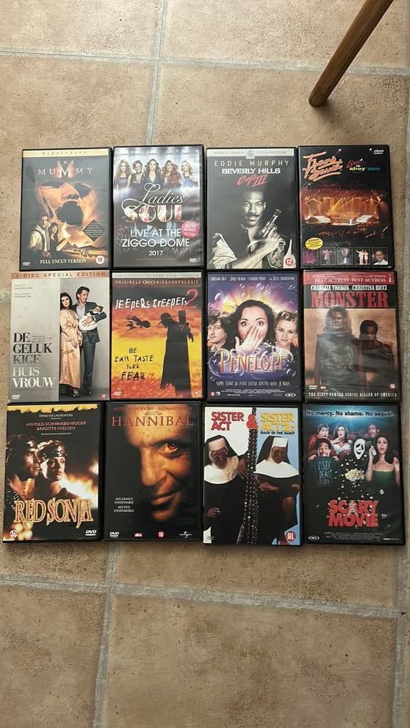 DVD’s, Vanaf 12 jaar, Ophalen, Zo goed als nieuw