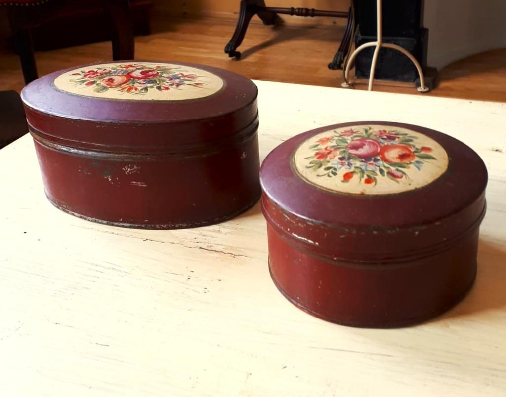 Vintage Engelse (Barringer Wallis & Manners) deco blikken, Ophalen