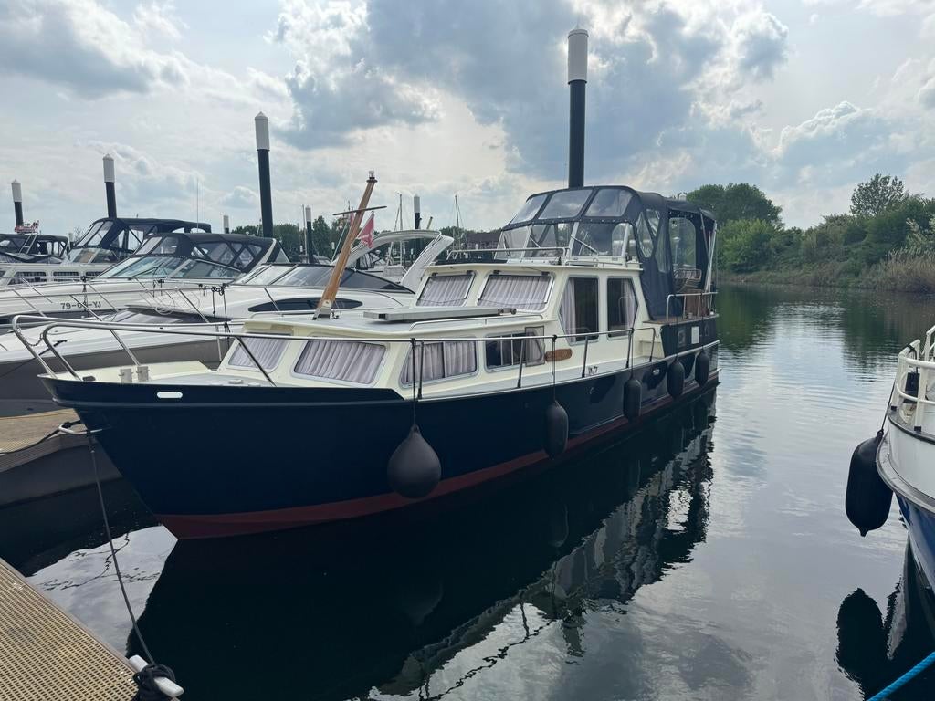 Dongemond Kruiser 11m - Bouwjaar 1991, Watersport en Boten, Ophalen, Gebruikt, Staal, Diesel