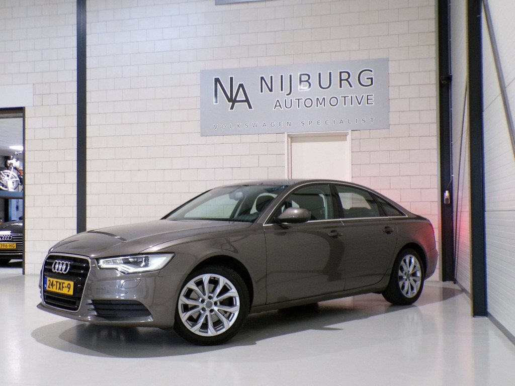 Audi A6 Limousine 2.8 FSI Pro Line Plus "Origineel NL!" Auto, Auto's, Audi, Euro 5, Gebruikt, Zwart, 2773 cc