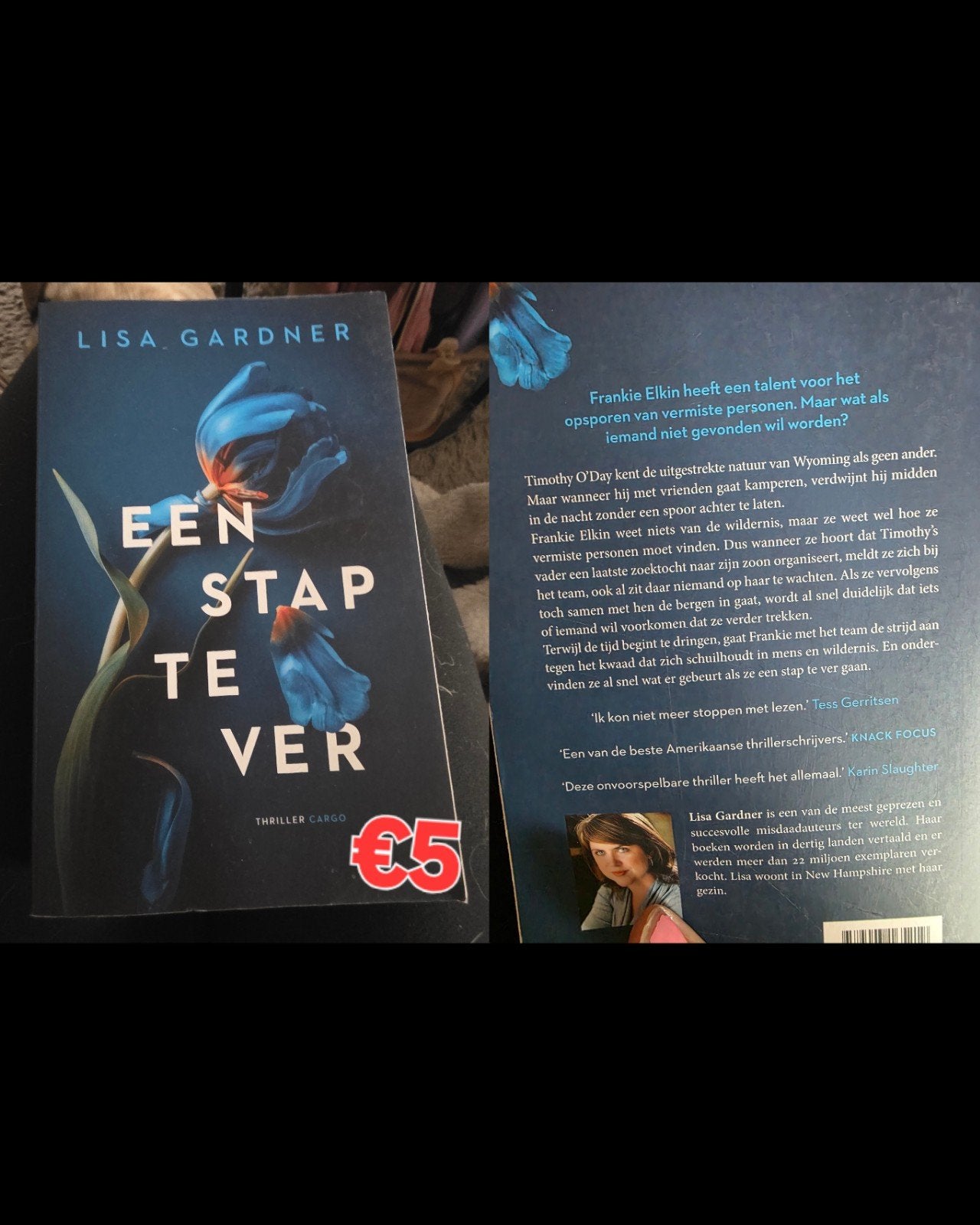 Een stap te ver Lisa gardner, Ophalen of Verzenden, Zo goed als nieuw