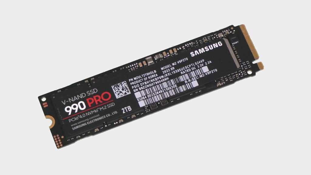 Samsung 990 PRO 2TB PCIe 4.0 NVMe M.2 SSD, Computers en Software, Intern, 2TB, Server, Nieuw