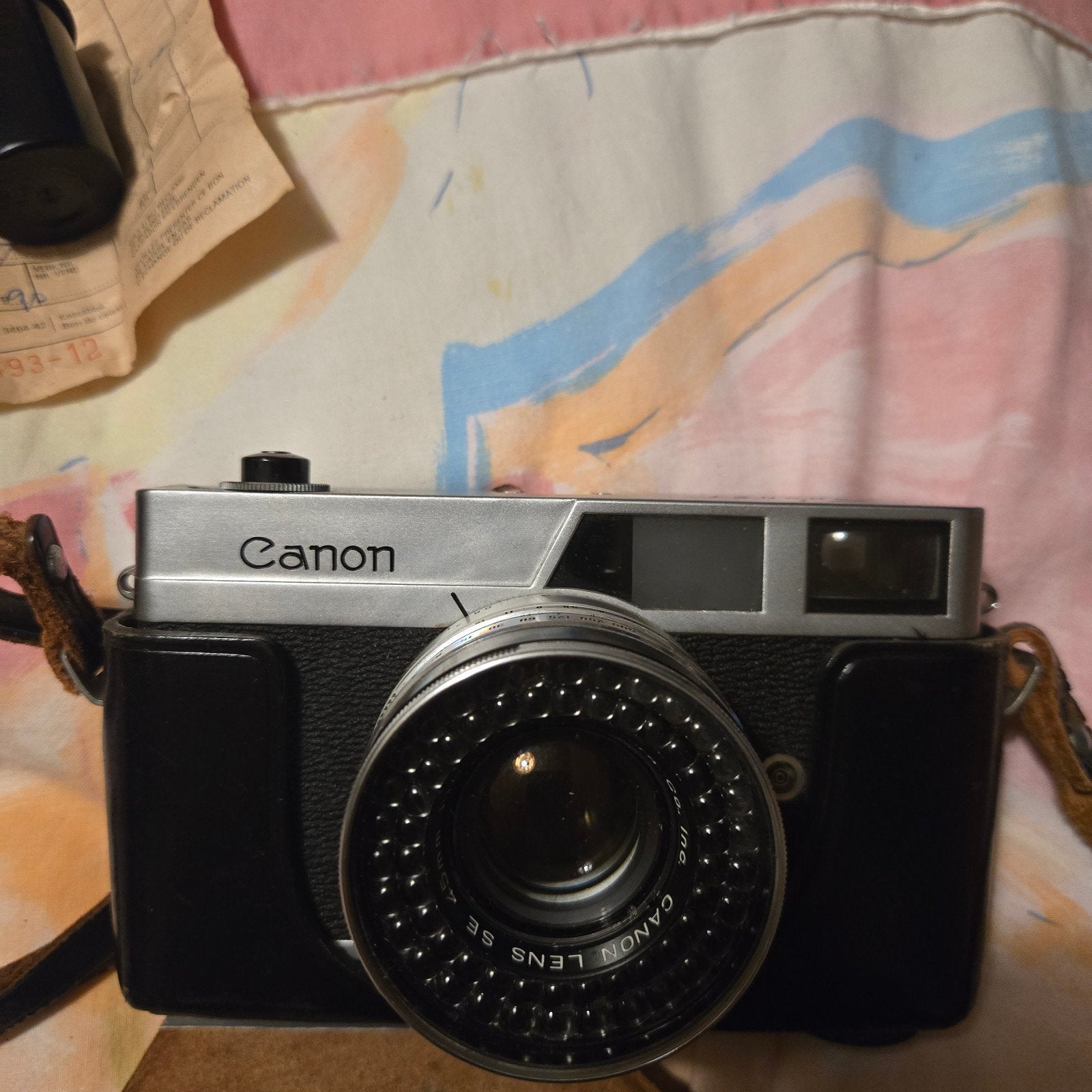 Vintage Canon Compact Camera met 45mm f/1.9 lens, Ophalen of Verzenden, Gebruikt, Compact, Canon