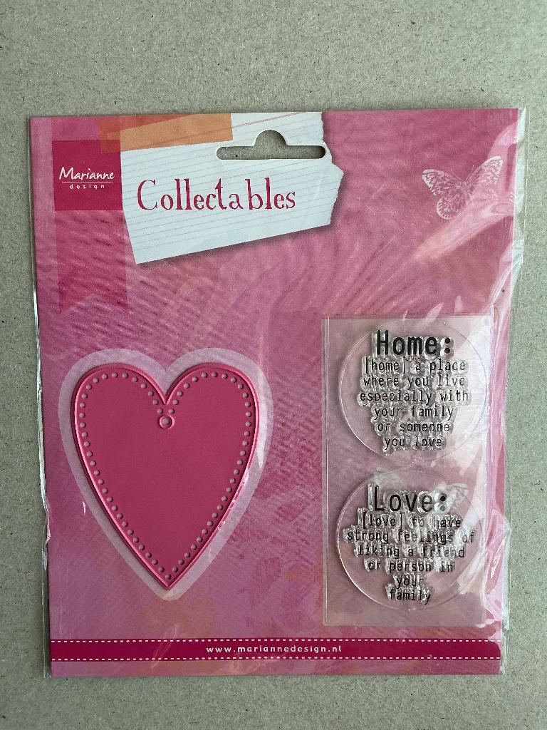 Marianne Design Collectables 1334, Hobby en Vrije tijd, Kaarten | Zelf maken, Ophalen of Verzenden, Nieuw, Overige thema's, Pons of Mal
