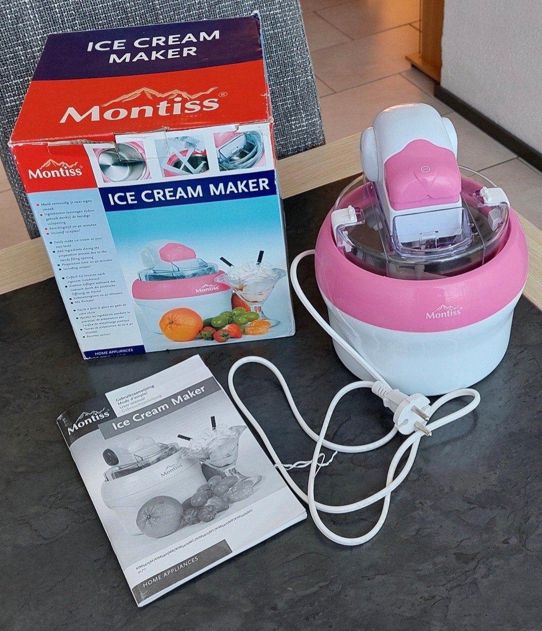Montiss Ice Cream Maker voor €20, Ophalen of Verzenden, Zo goed als nieuw