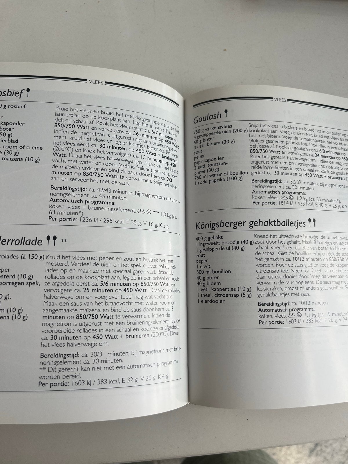 Miele Kookboek voor de magnetron - Receptenboek, Boeken, Kookboeken, Ophalen, Zo goed als nieuw, Overige gebieden, Voorgerechten en Soepen