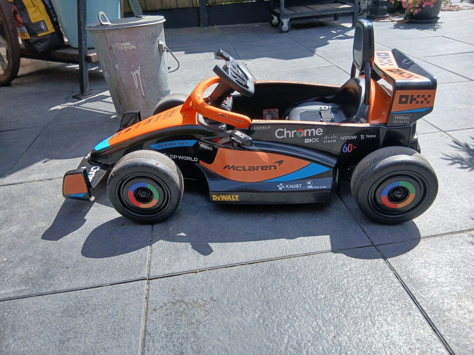 Elektrische bestuurbare auto f1 Mclaren, Ophalen