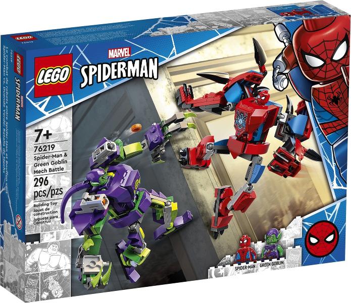 76219 Spider-Man & Green Goblin Mech Battle, Marvel, Lego, Nieuw, Ophalen of Verzenden