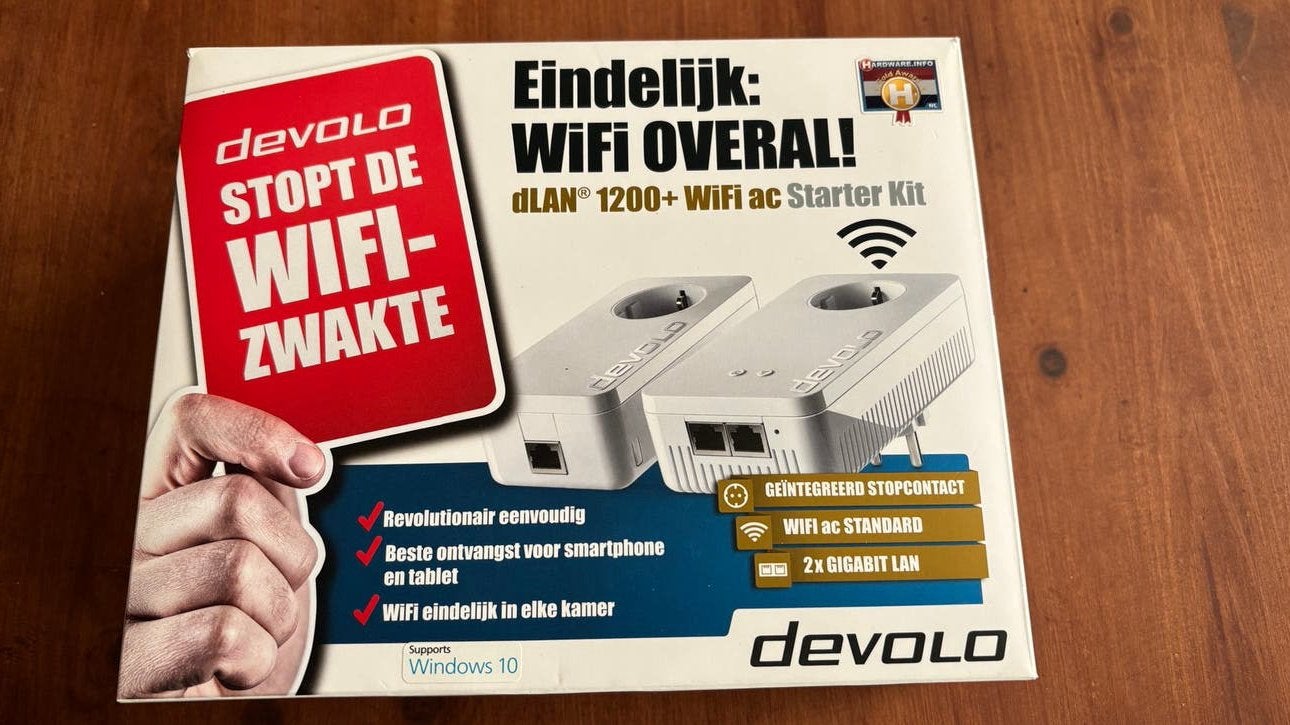 Devolo dLAN 1200+ WiFi ac Starter Kit, Ophalen of Verzenden, Nieuw