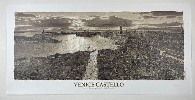 poster Stefan Bleekrode VENICE CASTELLO 2020 copyright 2025