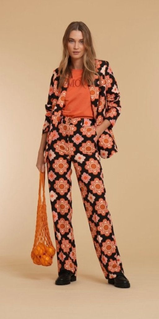 NIEUW+kaartje retro broek pak Geisha maat 36/38, Kostuum of Pak, Geisha, Nieuw, Maat 36 (S)