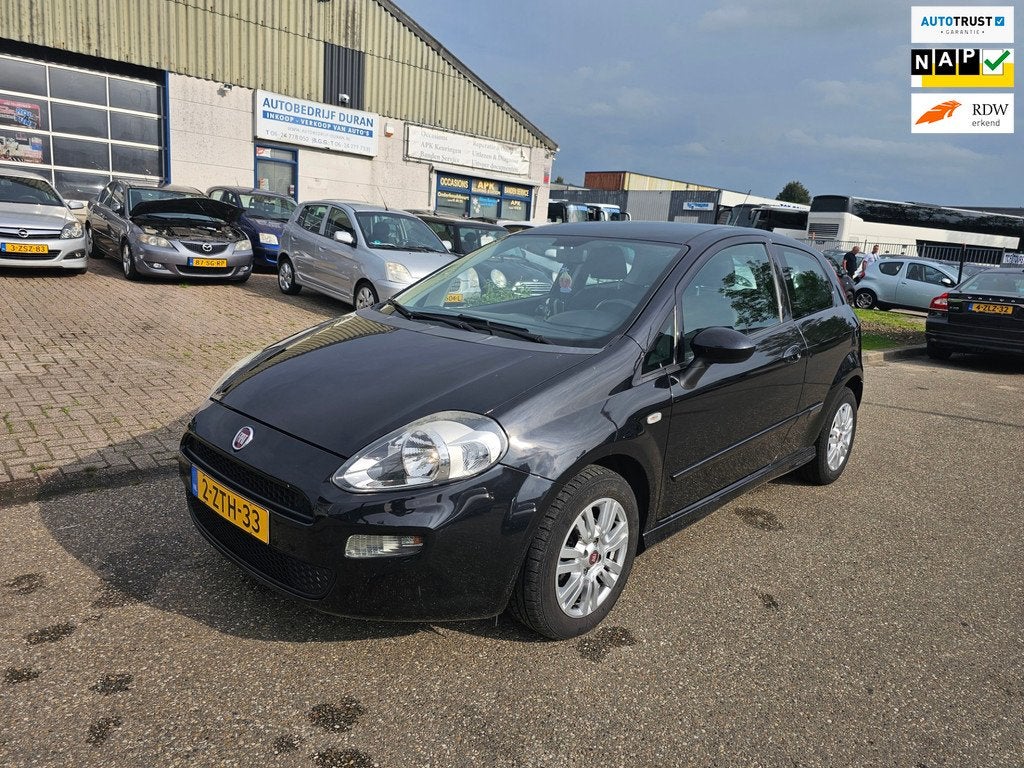 Fiat Punto Evo 0.9 TwinAir Pop Airco Bj:2015 NAP!, Voorwielaandrijving, 101 pk, Euro 6, Start-stop-systeem