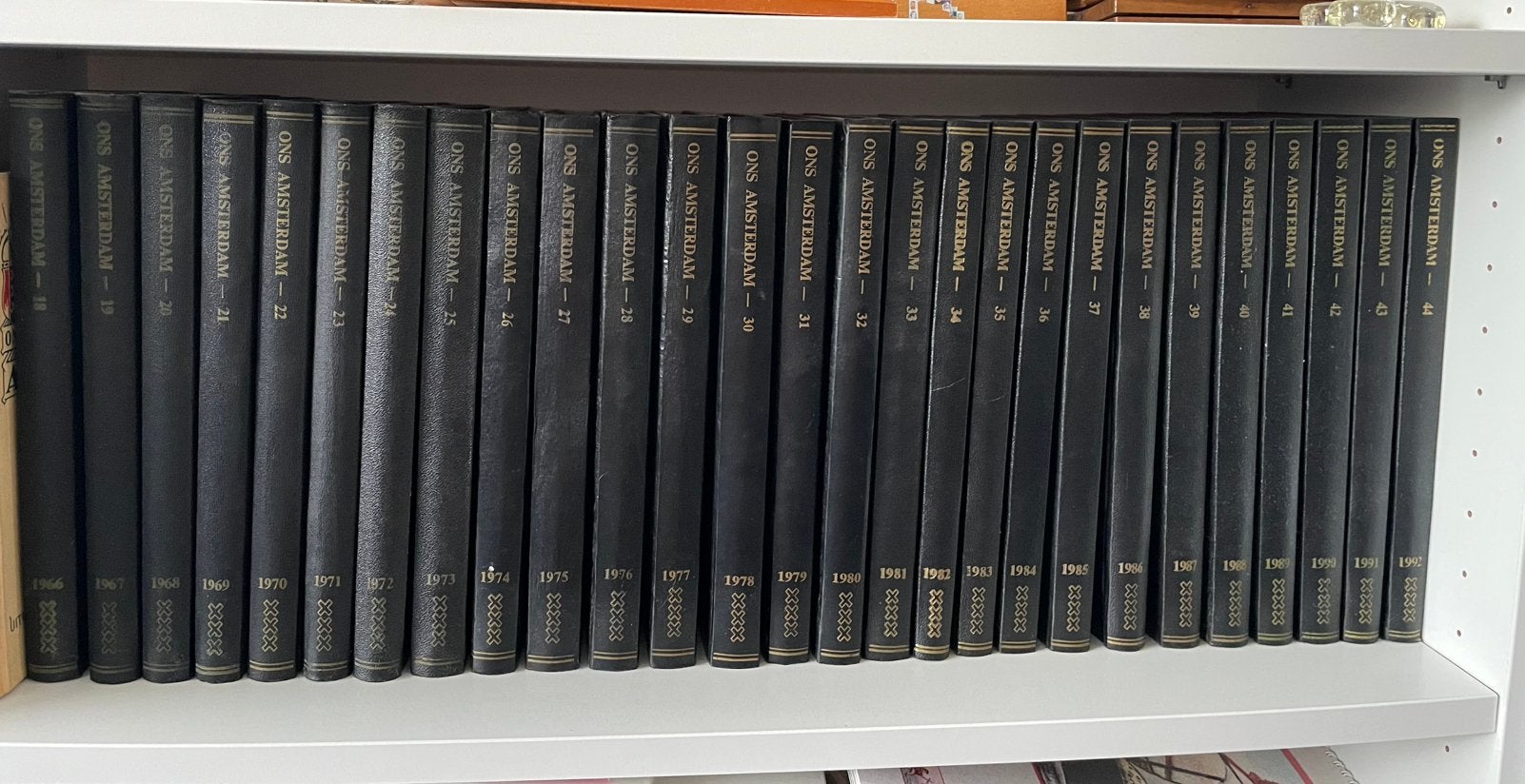 Ingebonden boeken “Ons Amsterdam”, Ophalen, Zo goed als nieuw, Overige typen