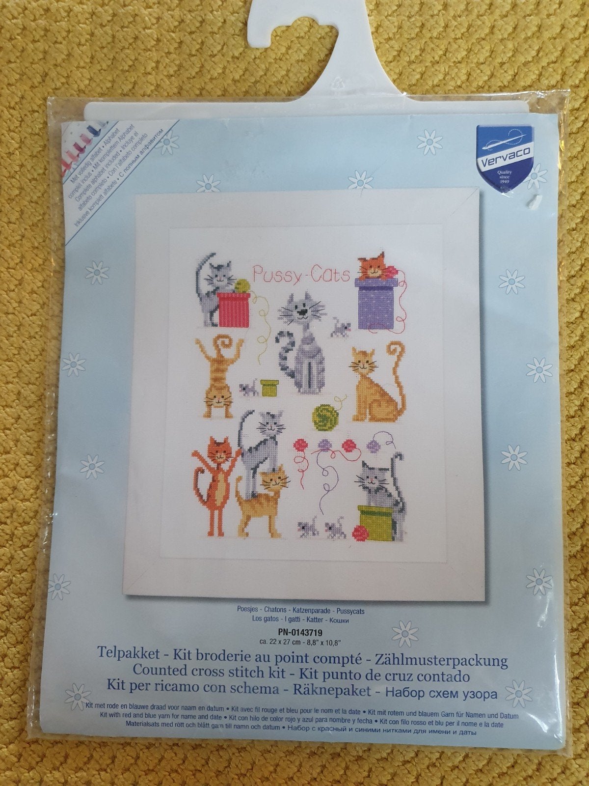 nieuw! Vervaco Pussy - Cats borduurpakket, Verzenden, Nieuw, Borduurpakket