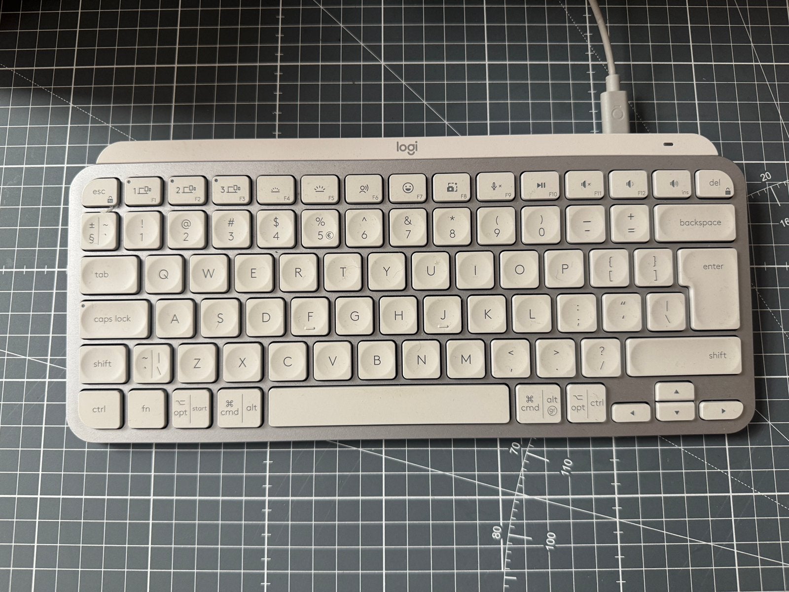 Logitech MX Keys Mini wireless keyboard, Computers en Software, Toetsenborden, Ophalen of Verzenden, Zo goed als nieuw