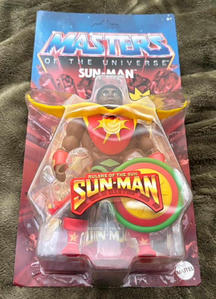 MOTU/He-Man Actiefiguur Mattel 2021: Sun-Man #2. Nieuw!, Verzamelen, Poppetjes en Figuurtjes, Ophalen of Verzenden, Nieuw