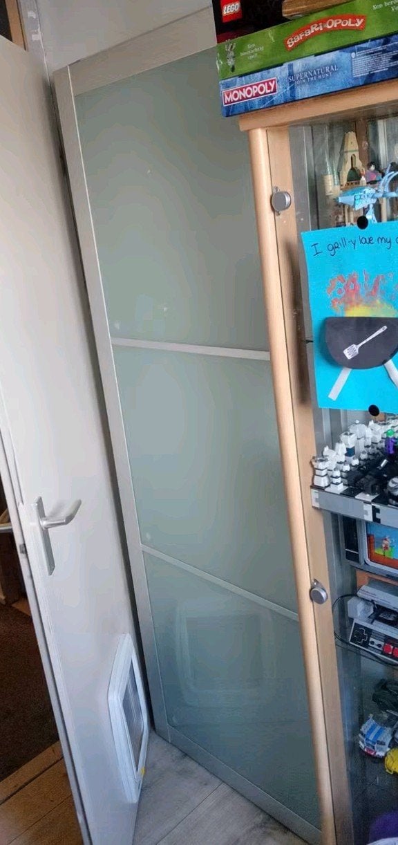 Pax kastdeur 2x, Huis en Inrichting, Ophalen, 200 cm of meer, 50 tot 100 cm, Zo goed als nieuw