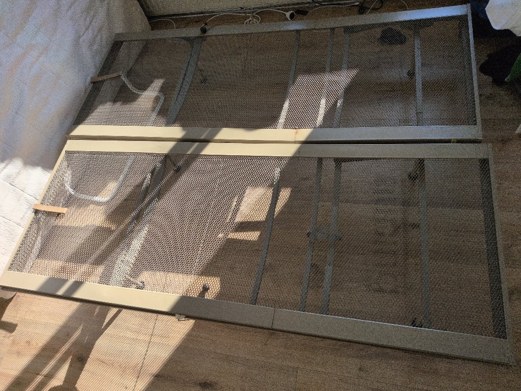 2 Auping Spiraalbodems, Huis en Inrichting, Ophalen, Gebruikt, Tweepersoons, 80 cm