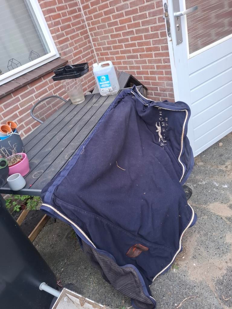 Fleecedeken/zweetdeken maat 195, Dieren en Toebehoren, Paarden en Pony's | Dekens en Dekjes, Ophalen of Verzenden, Gebruikt