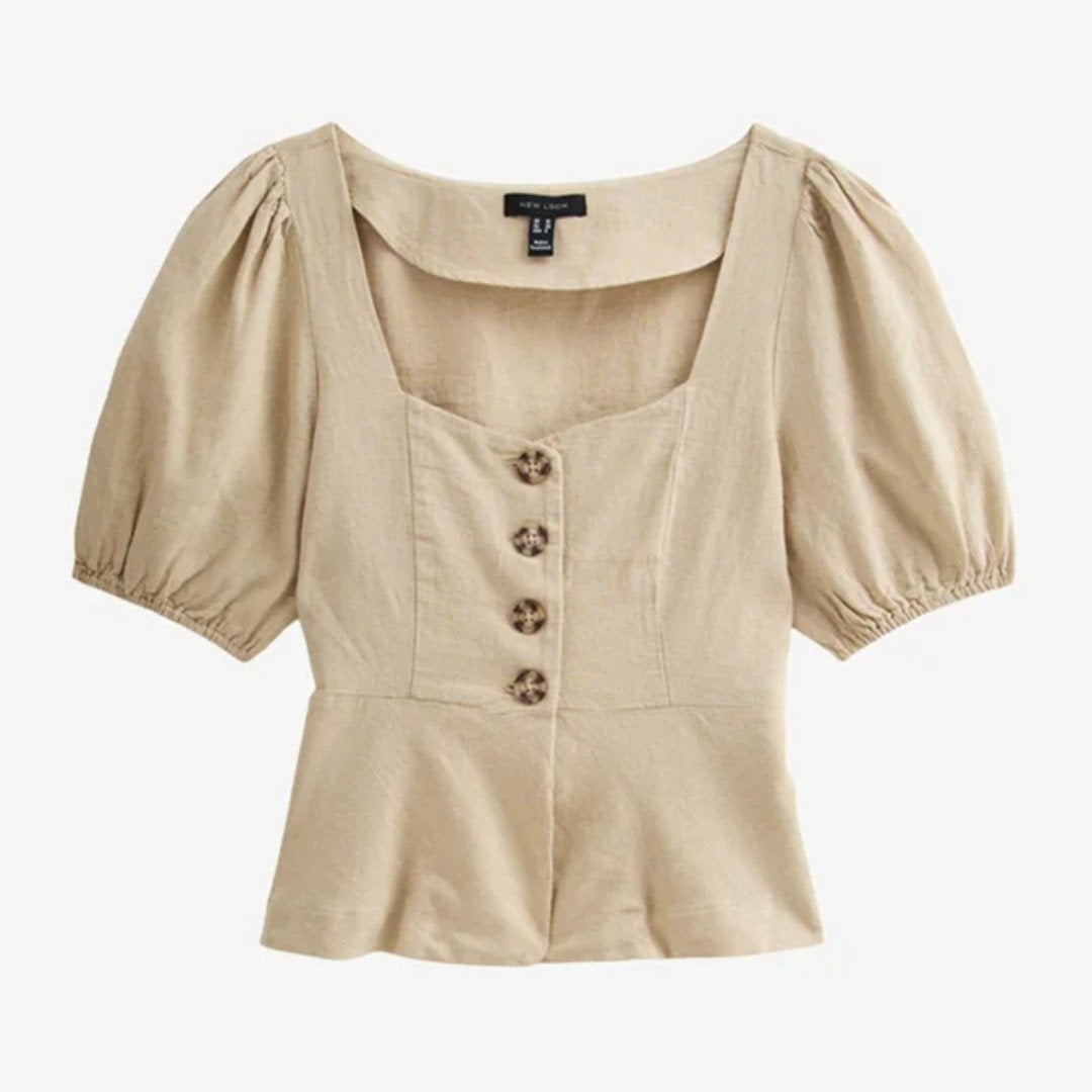 Nieuwe top van New Look, maat 36, Ophalen of Verzenden, Nieuw, Maat 36 (S), Beige