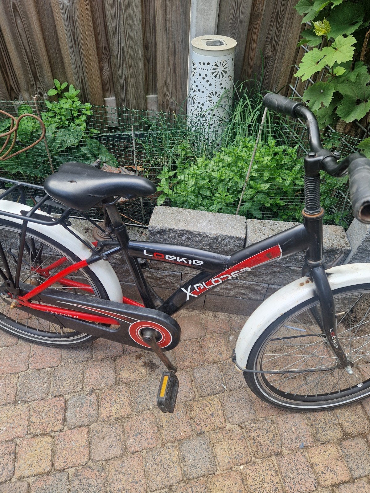 jongensfietsje, Ophalen, Terugtraprem, 22 inch, Gebruikt