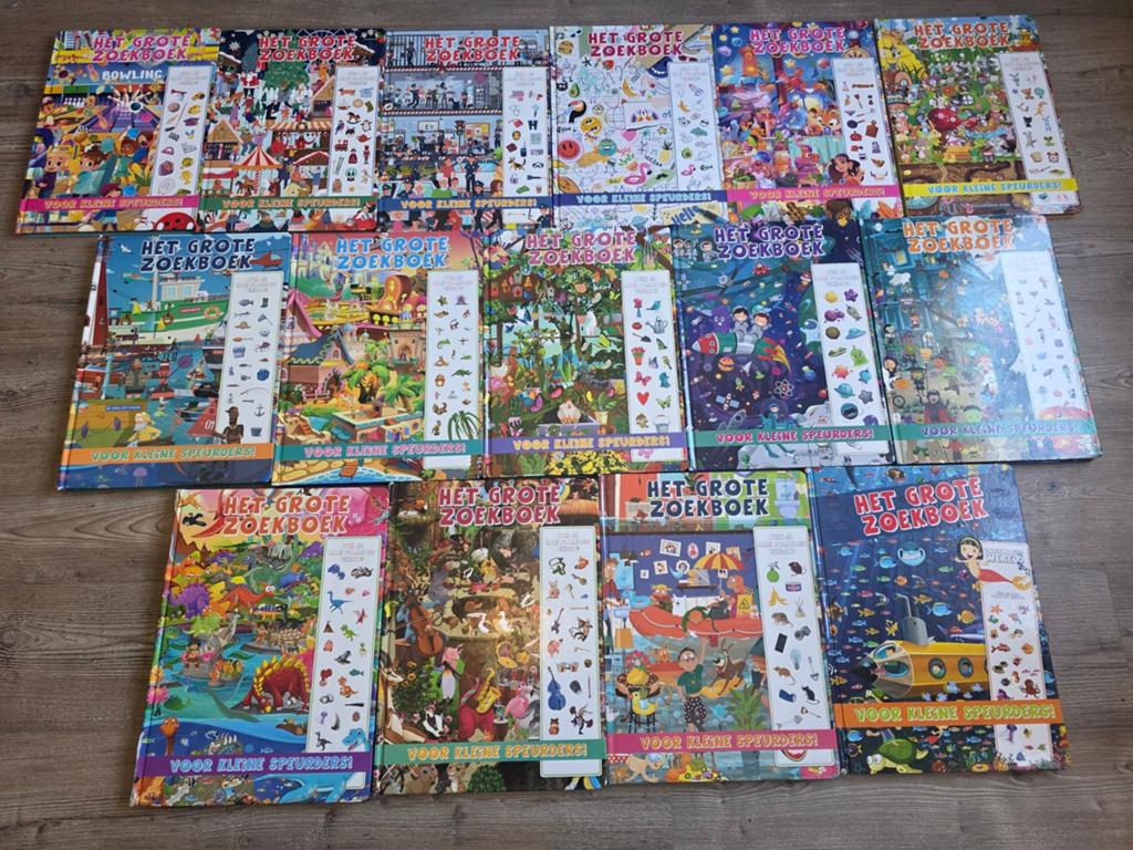 15x Het Grote Zoekboek!, Ophalen of Verzenden, Gelezen, Fictie algemeen
