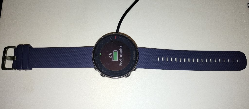 Polar Vantage M horloge, Gebruikt, Zwart, Ophalen of Verzenden, Waterdicht