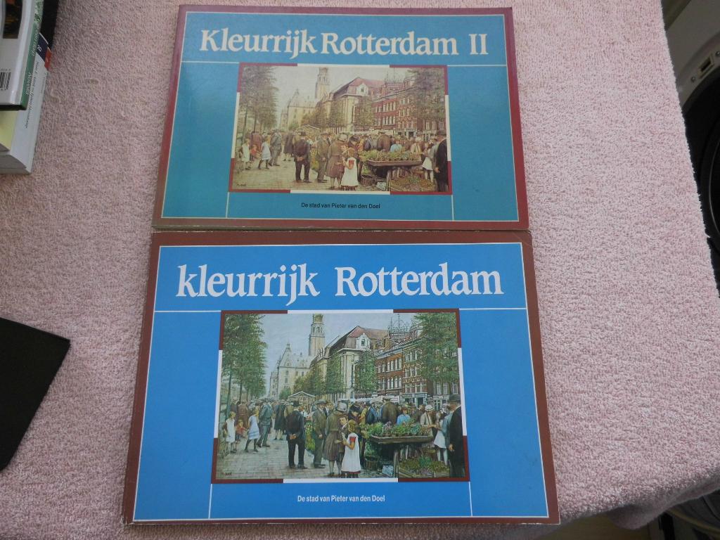 Kleurrijk Rotterdam, de stad van Pieter van den Doel., Ophalen of Verzenden, Zo goed als nieuw