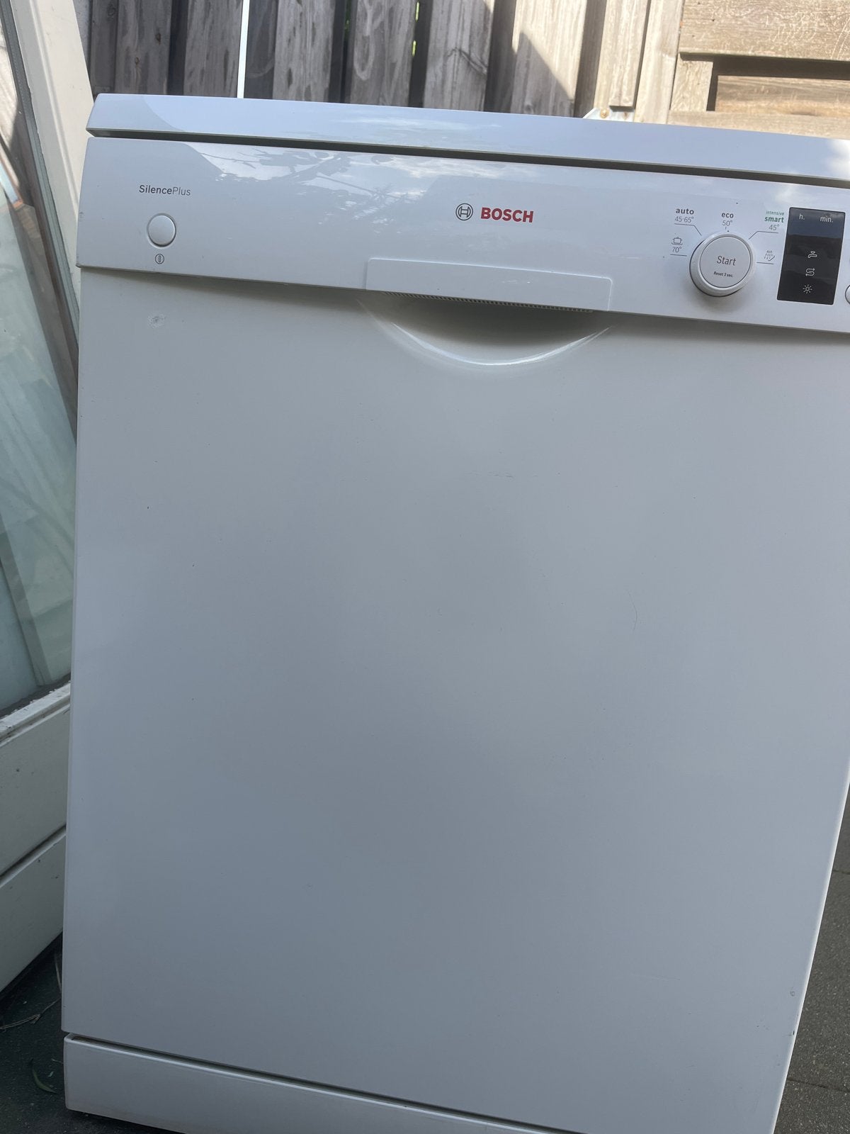 Bosch SilencePlus Vaatwasser - Wit, Vrijstaand, Witgoed en Apparatuur, Ophalen, 60 cm of meer, Eco programma, Zo goed als nieuw