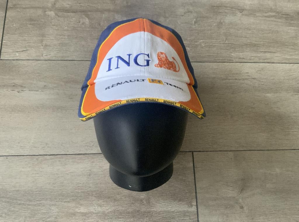 Formule 1 Nieuw Renault F1 Racing Team ING cap petje, Ophalen of Verzenden, Nieuw, Formule 1