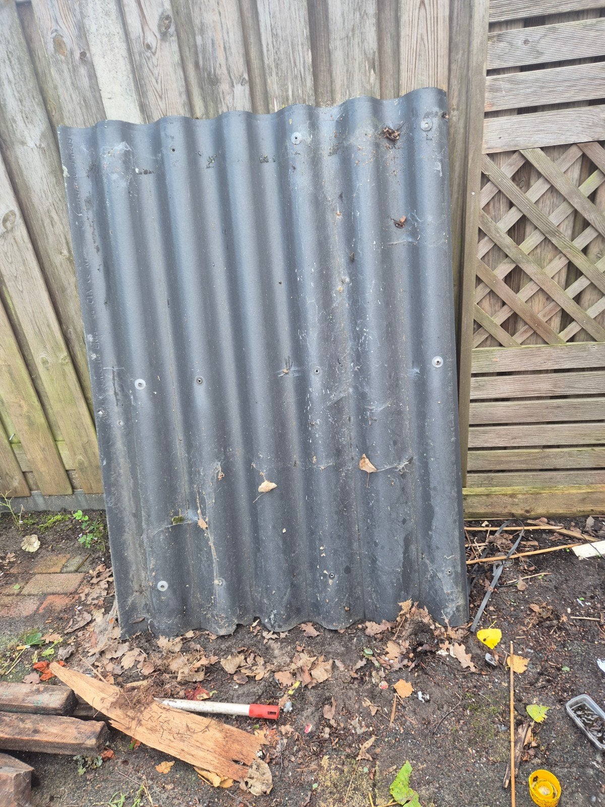 golfplaat dak asbestvrij, Kunststof, Zwart, Ophalen of Verzenden, 15 m² of meer