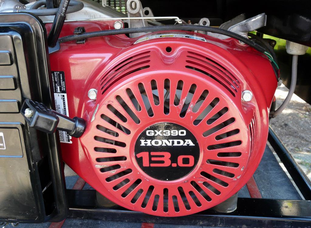 Honda GX390 motor - Europower 7 kVA benzinemotor, Ophalen, Zo goed als nieuw, Benzinemotor, 1800 rpm of meer