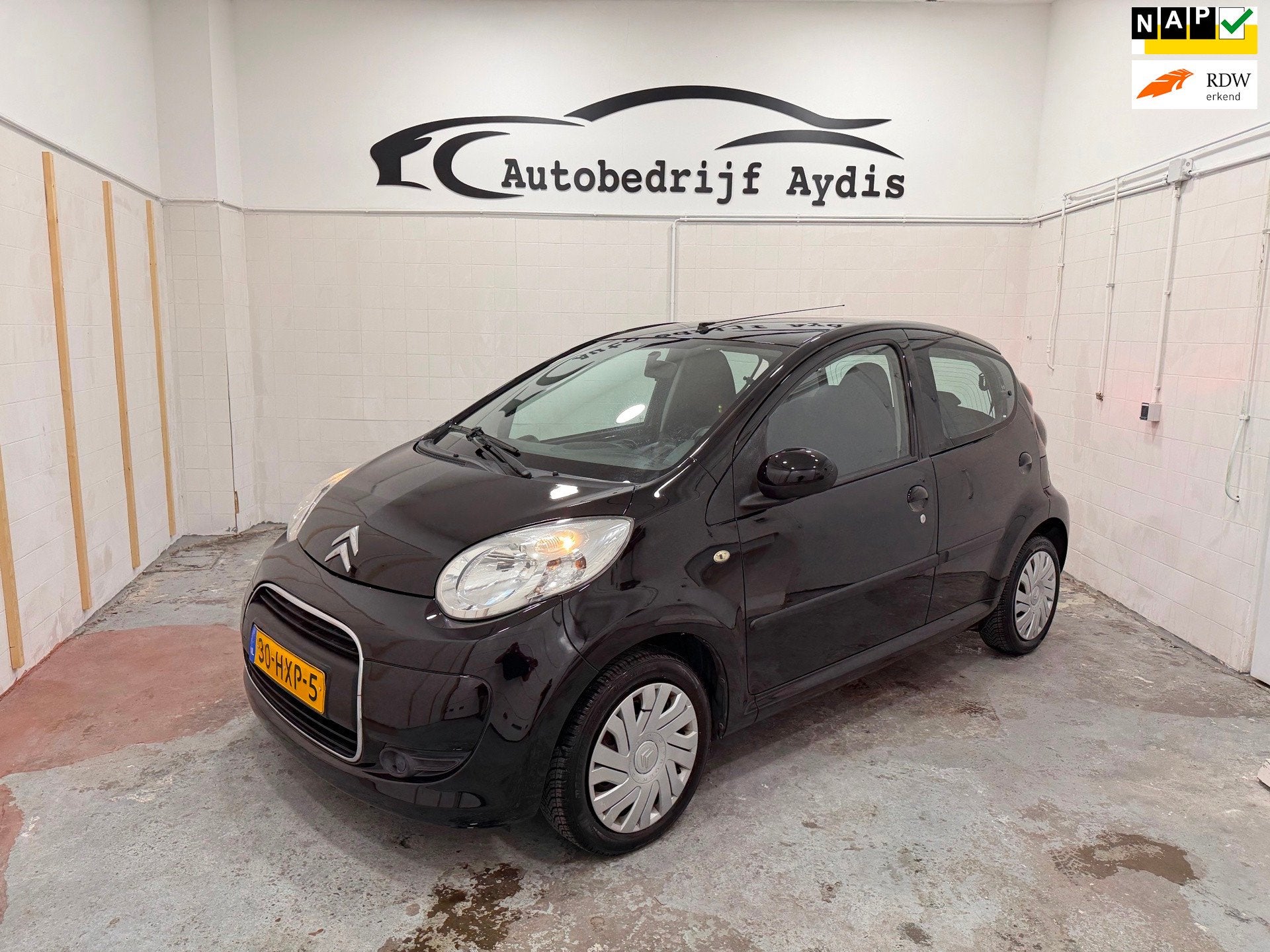 Citroen C1 1.0 Airco EL Ramen 17DKM NAP 5Deurs, Voorwielaandrijving, Stof, Gebruikt, 4 stoelen