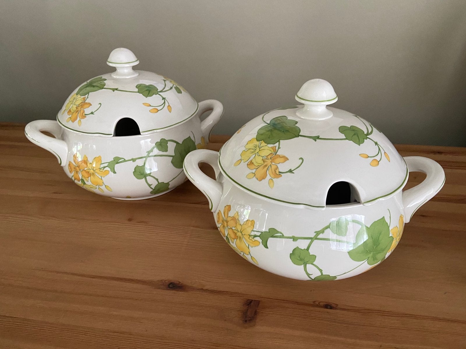 Villeroy en Boch geranium pot met deksel terrine, Ophalen of Verzenden