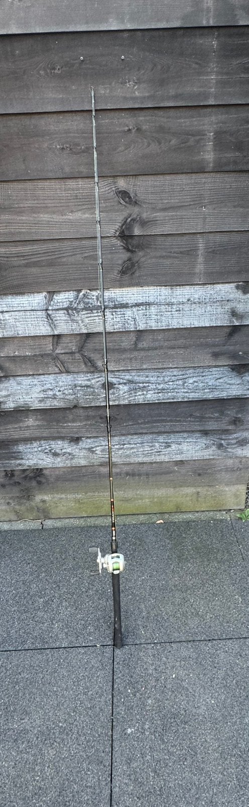 Mitchell traxxr + abu garcia, Ophalen, Gebruikt, Molen