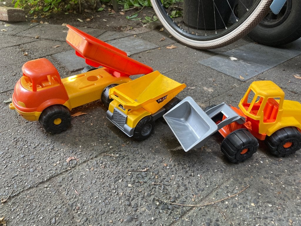 Buiten graver, Ophalen, Gebruikt