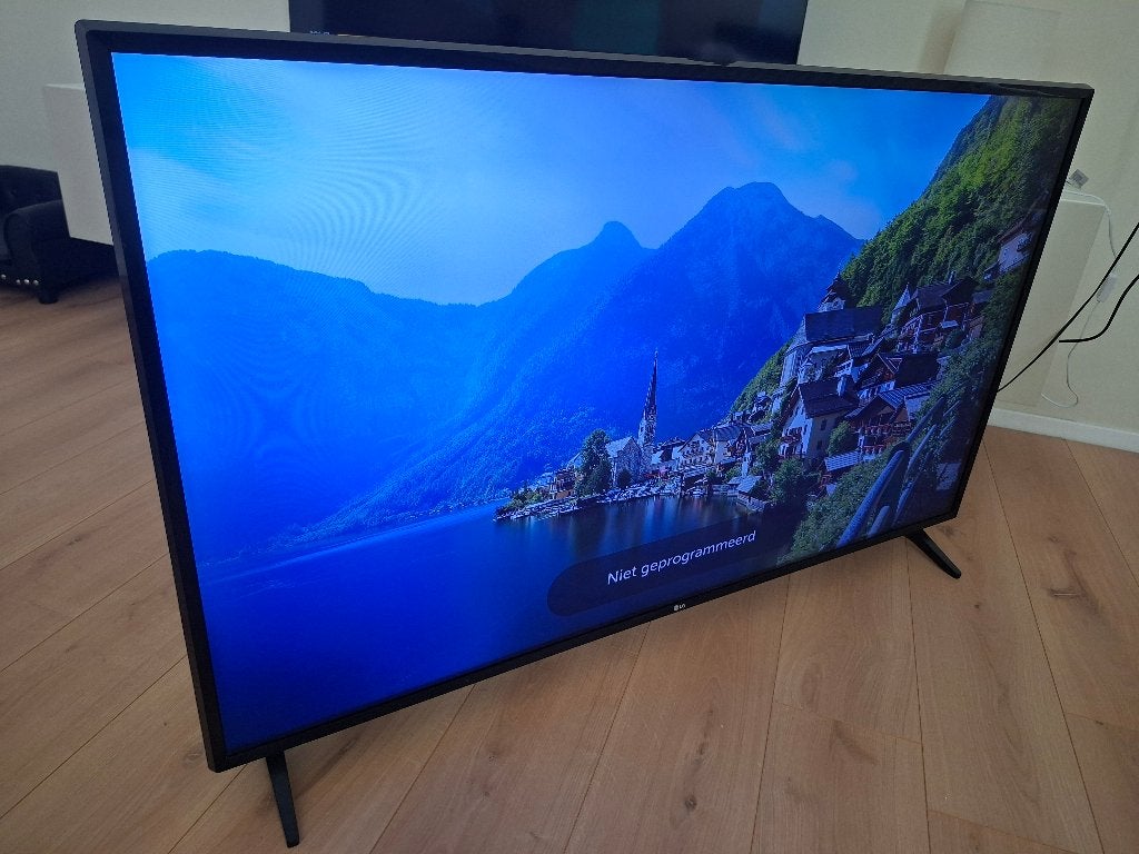 Goede Televisie van LG smart tv 55 inch zwart met bluetooth, Audio, Tv en Foto, Televisies, Ophalen, Gebruikt, 50 Hz, LCD