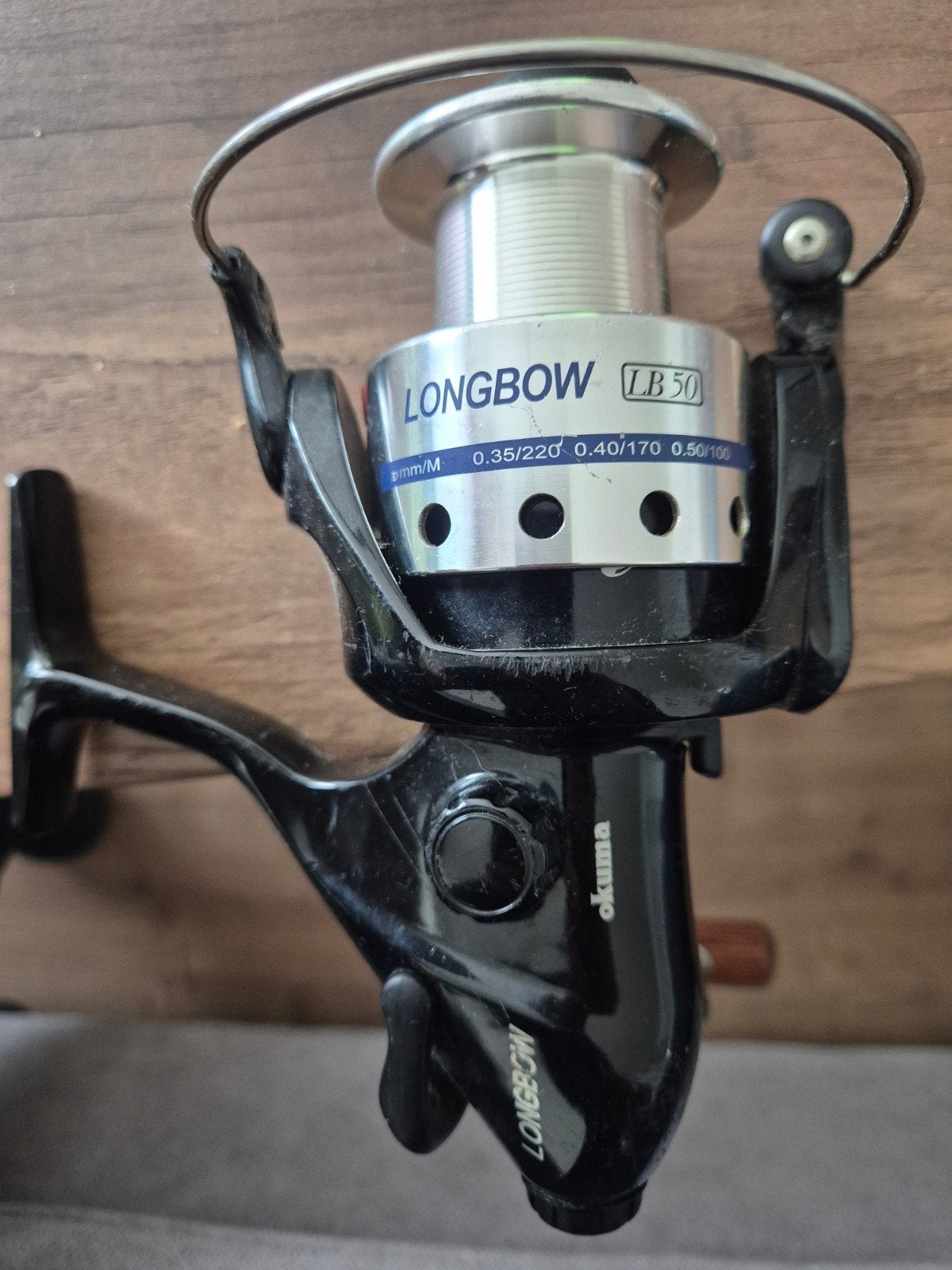 Okuma LONGBOW LB50 (vrijloopmolen), Ophalen of Verzenden, Molen