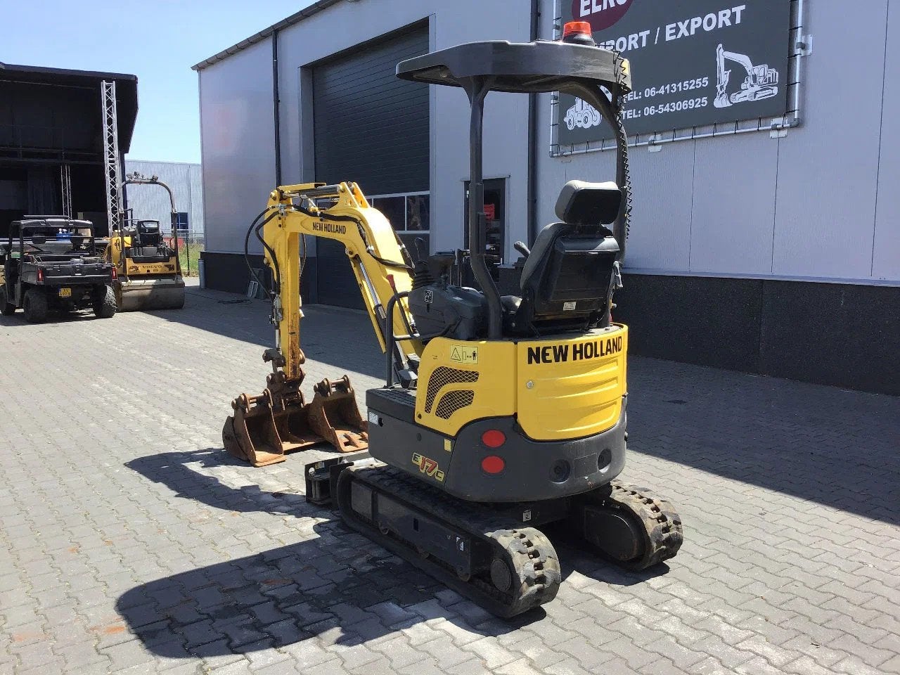 New Holland E17C (bj 2021), Zakelijke goederen, Machines en Bouw | Kranen en Graafmachines, Graafmachine