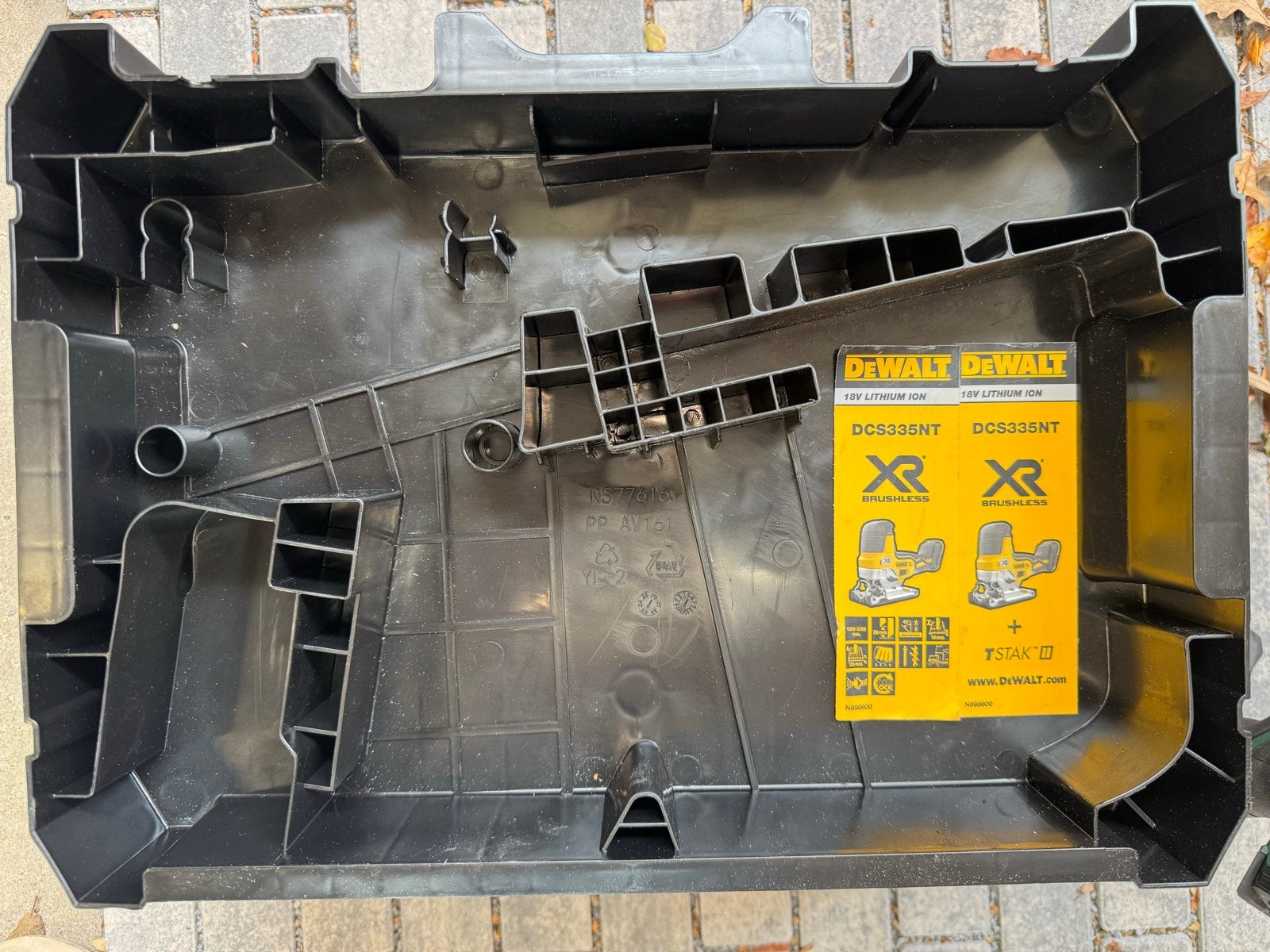 Diverse DeWalt TSTAK koffer inlays - Zie fotos, Ophalen, Gebruikt