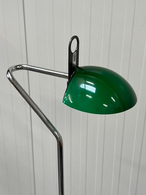 Dijkstra vloerlamp vintage jaren 80 leeslamp retro groen, Gebruikt, ., 100 tot 150 cm, Vintage