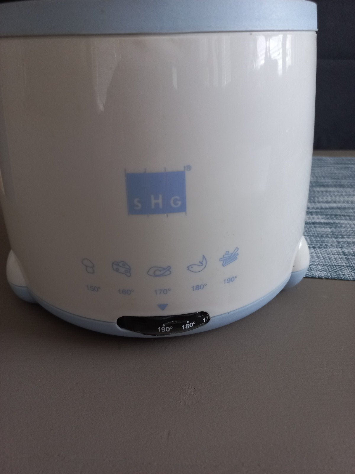Compacte SHG Friteuse - Zo goed als nieuw, Minder dan 1 liter, Ophalen of Verzenden, Zo goed als nieuw, Uitneembare binnenpan