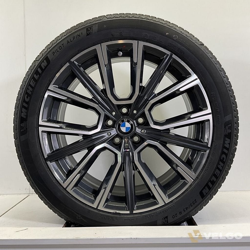BMW 7 SERIE G70 I7 G70 X3 G45 SET VELGEN + WINTERBANDEN 20 I, Gebruikt, 255 mm, -, -
